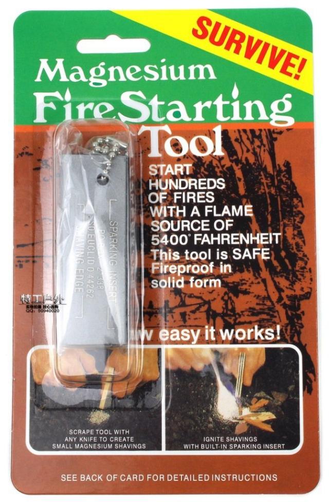 ファイヤースターター マグネシウム メタルマッチ 火打ち石 着火器 緊急災害 アウトドア キャンプ サバイバルツールの通販はau Pay マーケット ｂａｇｕｓ