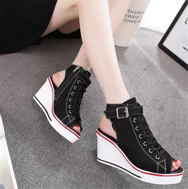 ヒールスニーカー レディース スニーカー サンダル ハイヒール ウェッジソール カジュアルシューズ 厚底スニーカー インヒール 厚底の通販はau Pay マーケット Denny Honey