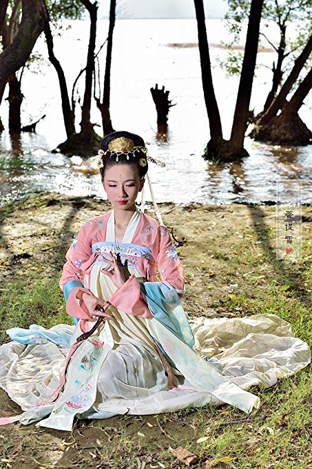 仙女服 漢服 唐装 古代宮廷風 コスプレ衣装 女性 中華服 写真
