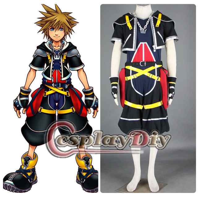 高品質 高級コスプレ衣装 キングダムハーツ 風 ソラ タイプ オーダーメイド Kingdom Hearts Sora Costume Adult Men Halloweenの通販はau Pay マーケット ワタナベコーポレーション