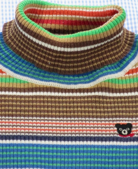 ダブルビー DOUBLE_B ミキハウス セーター ニット タートル 110cm  