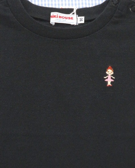 ミキハウス Mikihouse 半袖tシャツ 黒 90cm トップス 女の子 キッズ 子供服 通販 の通販はau Pay マーケット リサイクル子供服ねこのて
