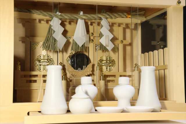 匠造り □ 箱宮 □ 注連縄付 20号 □ 檜葉材 三社 神棚 三社 匠造り □ 箱宮 □ 注連縄付 20号 □ 檜葉材 三社 神棚 三社