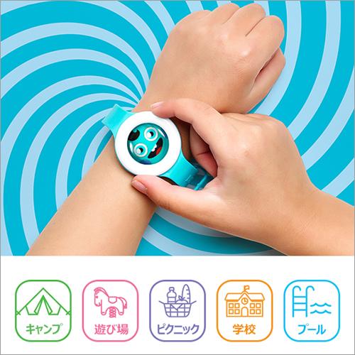 虫除けバンド ビキットモンスター 虫除け 蚊 虫 可愛い アウトドア 庭 釣り かばん 山 登山 キャンプ 防虫 ネコポスの通販はau Pay マーケット Vania