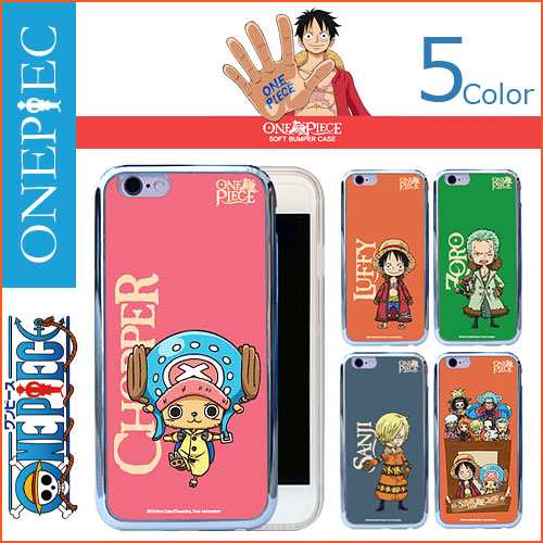 送料無料 速達メール便 One Piece Soft Bumper ケース Iphone 6s 6s Plus 6 6plus Galaxy S7edgeの通販はau Pay マーケット スマホランド