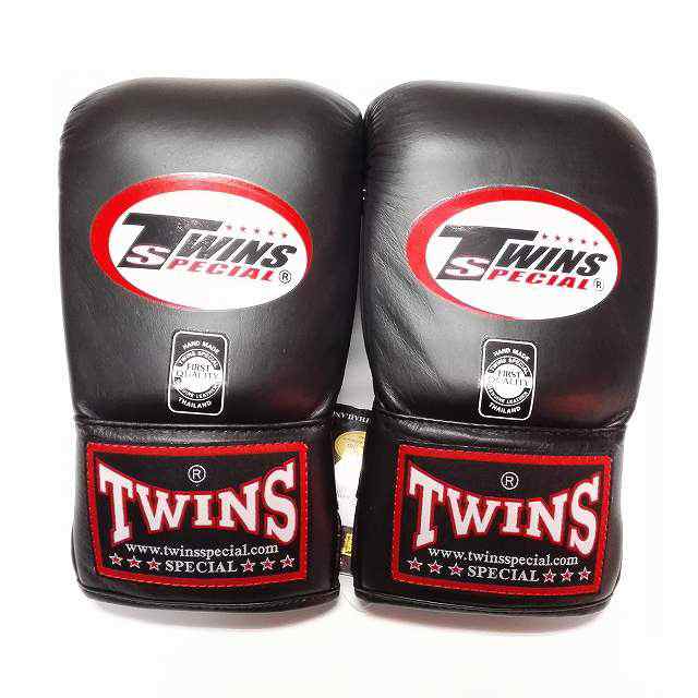 最短発送新品 正規 TWINS ボクシング パンチンググローブ 本革製 サイズ選択 赤 ボクシング