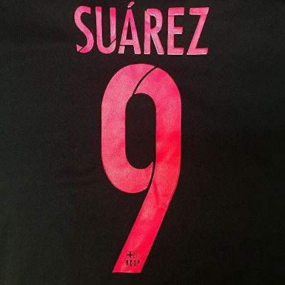 子供用 K134 17 バルセロナ Suarez 9 スアレス 紫 ゲームシャツ パンツ付 サッカー キッズ ジュニア ユニフォームの通販はau Pay マーケット 激安サッカーロロショップ