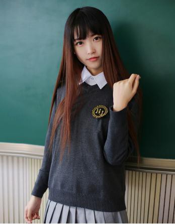 2点送料無料 レディース 長袖 学生制服 ニット カーディガン スクールセーター 女子高生 秋 卒業式 入学式 Vネック カレッジ風 の通販はau Pay マーケット カワノ商店