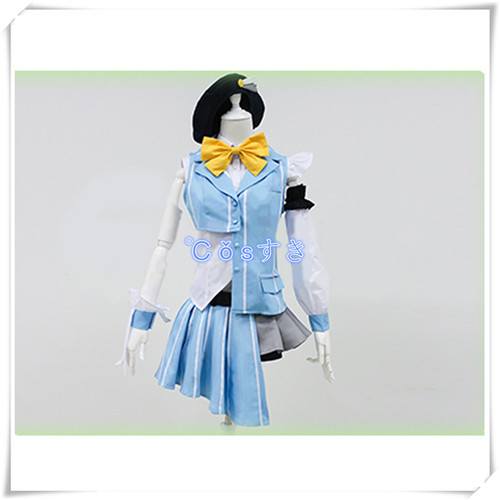 マクロスΔ レイナ・フラウラー ウイッグ付 コスプレ衣装 高品質 新品 Cosplay アニメ コスチューム_1