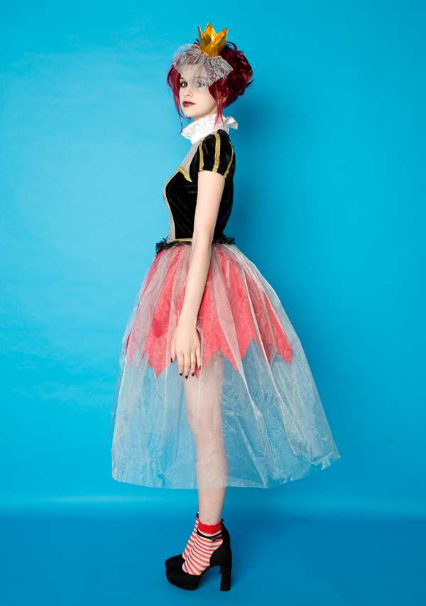 ハロウィン コスプレ 衣装 レディース ディズニー かわいい 不思議の国のアリス ハートの女王風 仮装 コスチューム ゴーストクイーンの通販はau Pay マーケット モバイルデパート