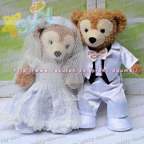 送料無料 ダッフィーコスチューム ウェディングドレス スーツセット Wedding Dress 衣装 Duffy ディズニー通販ぬいぐるみ結婚式の通販はau Pay マーケット Sky同萌