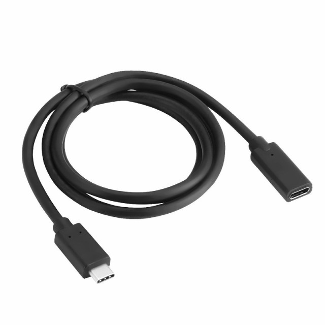 USB3.1タイプ-C M-F オス−メス 延長ケーブル 1m Type C CM-CF 標準16ピン内蔵 高速充電u0026同期 データ転送 映像、音声対応  L字端子選択の通販はau PAY マーケット - MahsaLink au PAY マーケット店 | au PAY マーケット－通販サイト