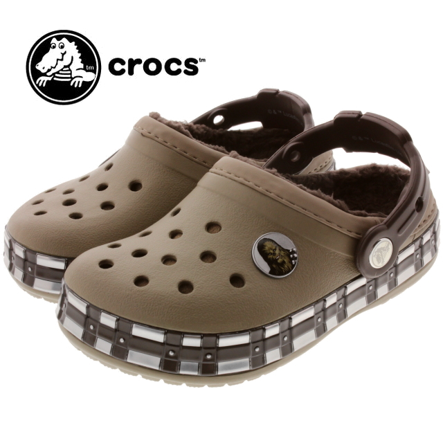 Sale 子供 クロックス Crocs クロックバンド スターウォーズ チューバッカ ラインド クロッグ キッズ カーキ 1813 260の通販はau Pay マーケット すにーかー倉庫