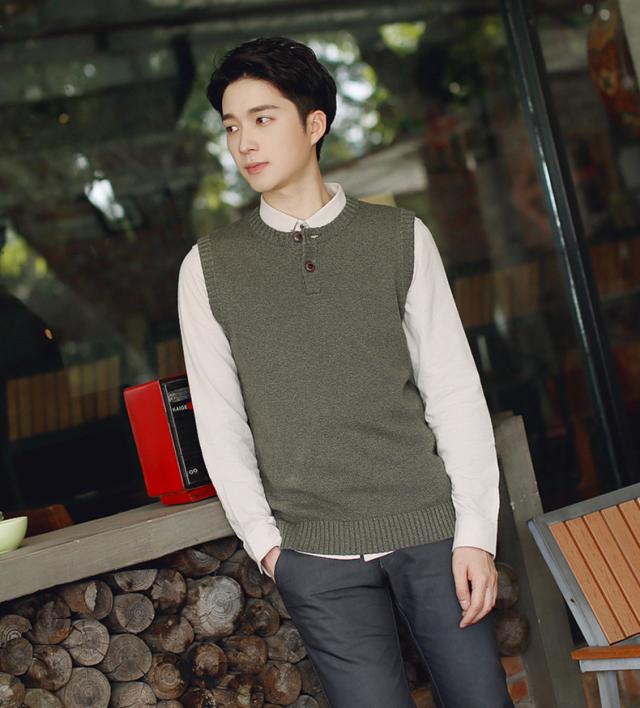 春秋 メンズファッション トップス ニット セーター カーディガン ベスト 無地 Vネック ノースリーブ サマーニット スクールの通販はau Pay マーケット 竹田商店