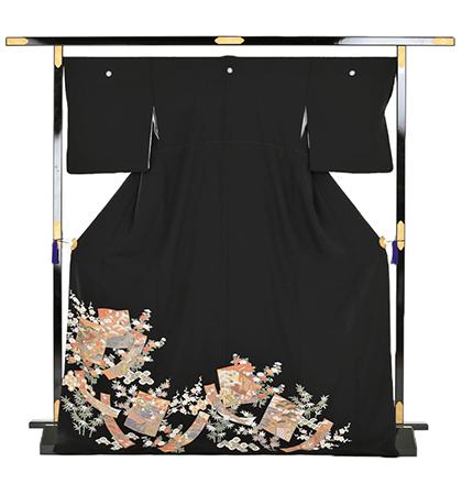 往復送料無料 2泊3日 レンタル 黒留袖 Lサイズ No.0082の通販はau PAY