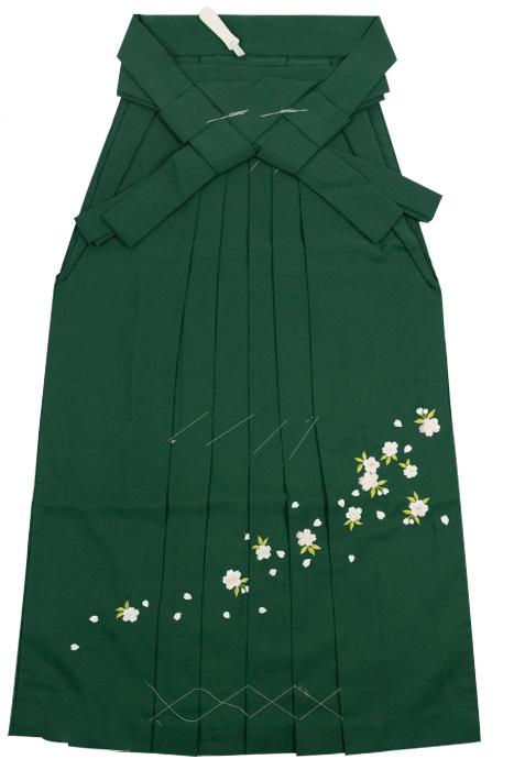 【期間限定割引】 往復送料無料 全部揃って安心 大学 高校 小学生  2泊3日 卒業式袴 レンタル セット 緑地 No.K-306-S/M/L/