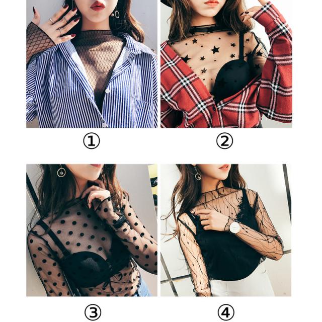 秋冬新作 シースルーブラウス 透け感 シャツ トップス レディース インナー Tシャツ カットソー 長袖 パーティー 女子会 夏秋 冬新の通販はau Pay マーケット レディスファッション安カワセール Hello