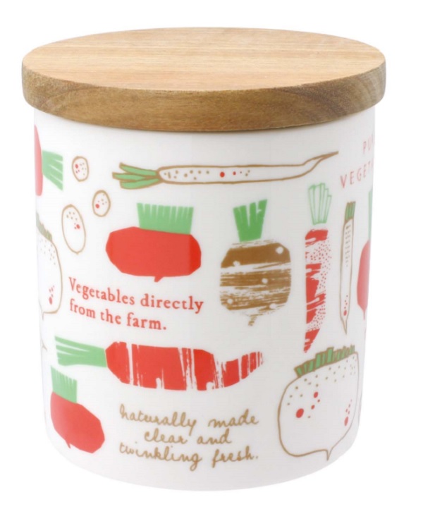 キャニスター 野菜柄シリーズ 容器 シュガー ソルト 紅茶 お菓子 セット 保存容器 キッチン用品 調味料入れストッカー 丸い 円型 の通販はau Pay マーケット Canderry House