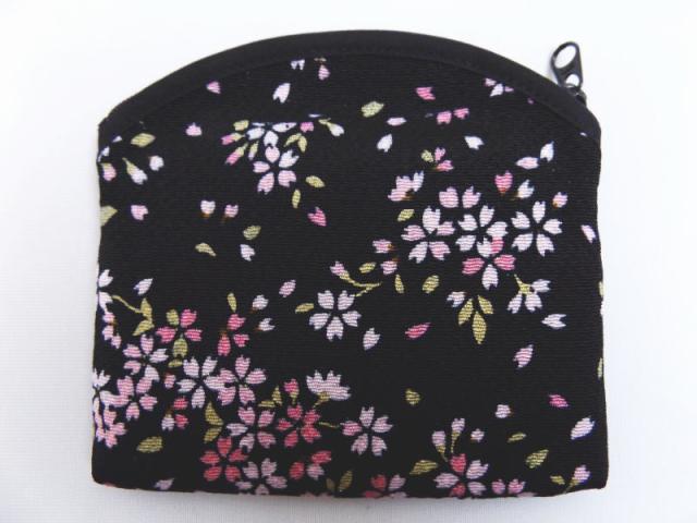和柄ティッシュポーチ黒色地桜さくら 女性用レディース子供キッズの通販はau Pay マーケット 和さくら庵