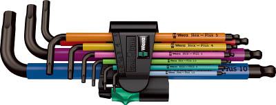 Ｗｅｒａ 950ＳＰＫＬ／9ＳＭＮ ヘックスキーセット【22089】(ドライバー・六角棒レンチ・ボールポイント六角棒レンチ)【送料無料】