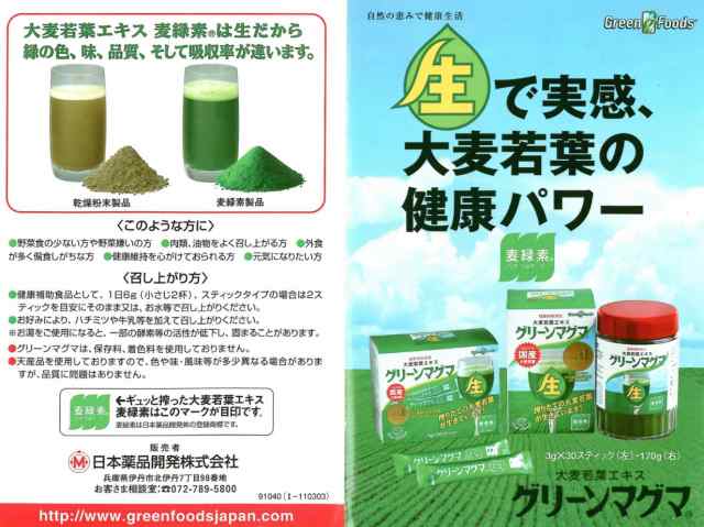 グリーンマグマ 30包入×4セット - 健康用品
