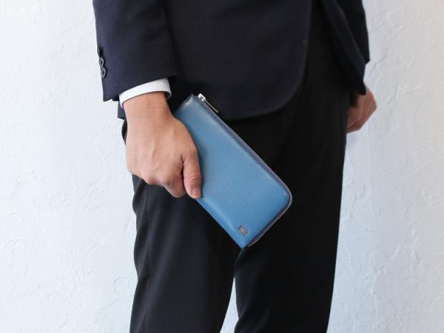 PORTER プリュム　ロングウォレット　ネイビー PORTER ポーター プリュム ロングウォレット 179-03866 吉田