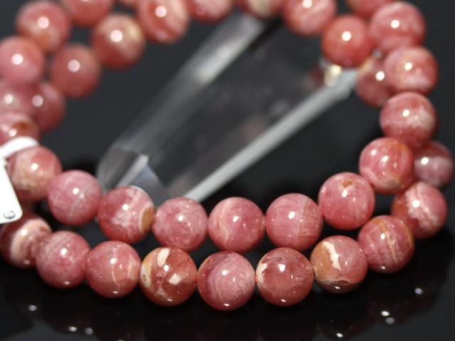 インカローズA⭐︎約8mm⭐︎天然石 ブレスレット チョコレート インカローズ ブレスレット 8.5mm ブラウンインカ