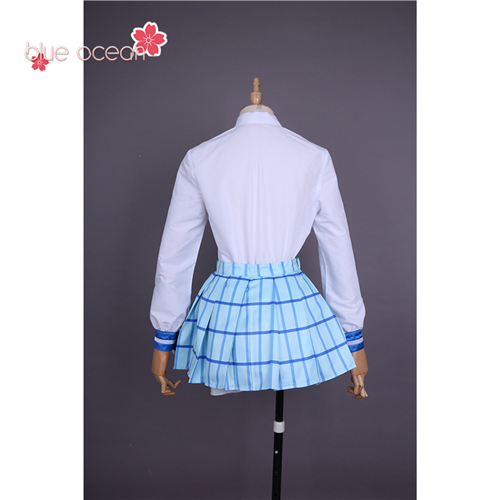 黒澤ダイヤ Lovelive! ラブライブ！ サンシャイン!! Sunshine! アクア aqours OP2 風 コスプレ衣装 cosplay 仮装_5
