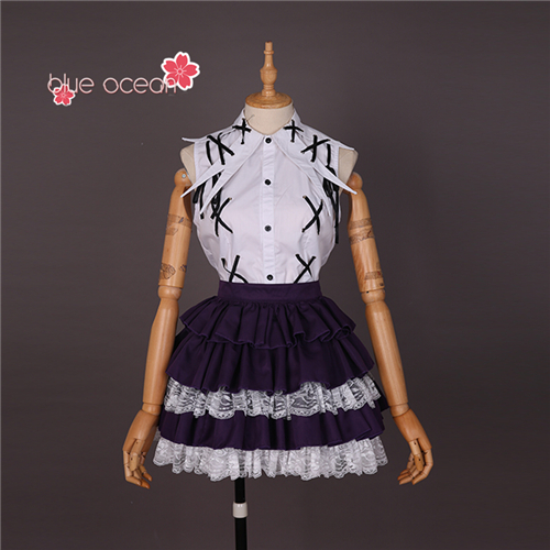 lovelive Sunshine Aqours ラブライブ サンシャイン アクア 津島 善子 GK 風 コスプレ衣装 コスチューム Cosplay 変装 仮装_4