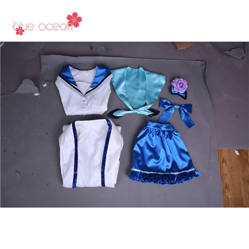 小原 鞠莉 コスプレ 小原鞠莉 Lovelive! ラブライブ！ サンシャイン!! Sunshine! アクア aqours OP2 風 コスプレ衣装 cosplay 仮装_8