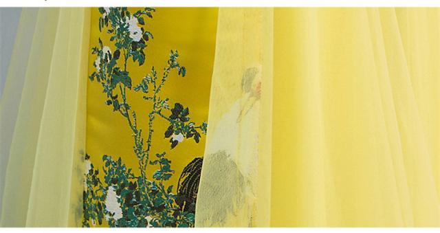 改良 刺繍 マーメイドライン チャイナドレス パーティドレス ロング