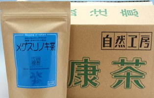 メグスリノキ茶パック（5ｇ×16ｐ）1ケース10個（送料無料 目薬の木茶 メグスリノキ茶 ティーパック ティーバッグ パック）