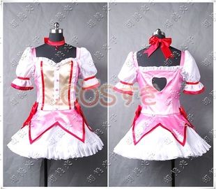 送料無料 魔法少女まどか☆マギカ 鹿目まどか かなめまどか 変身服 COS コスプレ衣装 COS  高品質 新品 Cosplay アニメ コスチューム_1