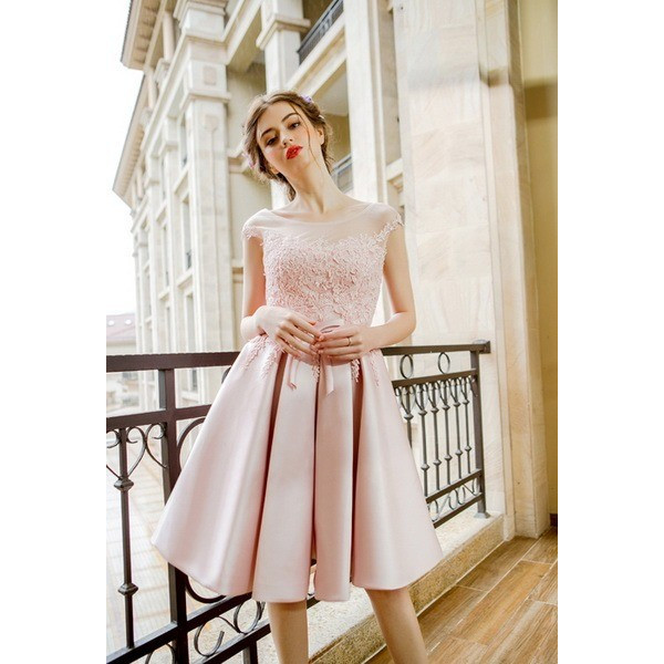 パーティドレス ミニドレス ウェディングドレス 可愛いミニドレス 花嫁ミニドレス セクシー露背 二次会 演奏会 同窓会レースの通販はau Pay マーケット フジモトショップ