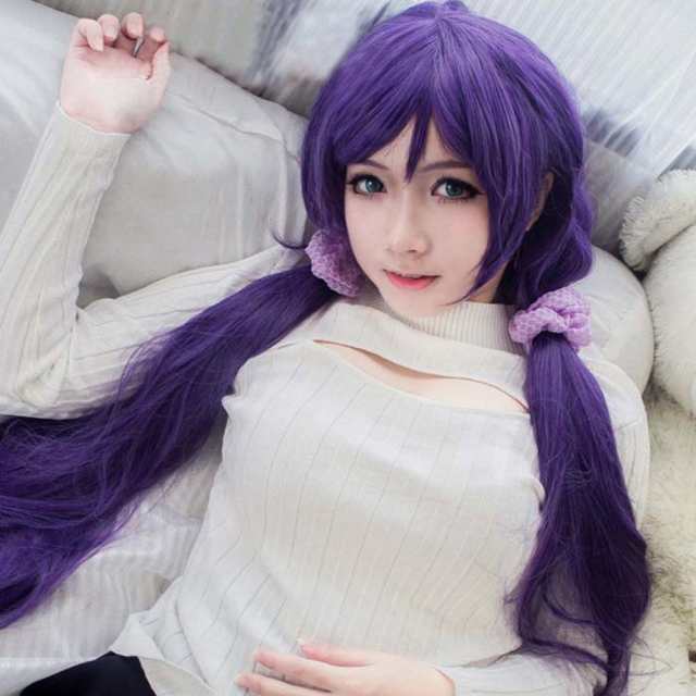 東條希 ラブライブ！ ウィッグ コスプレ - コスプレ