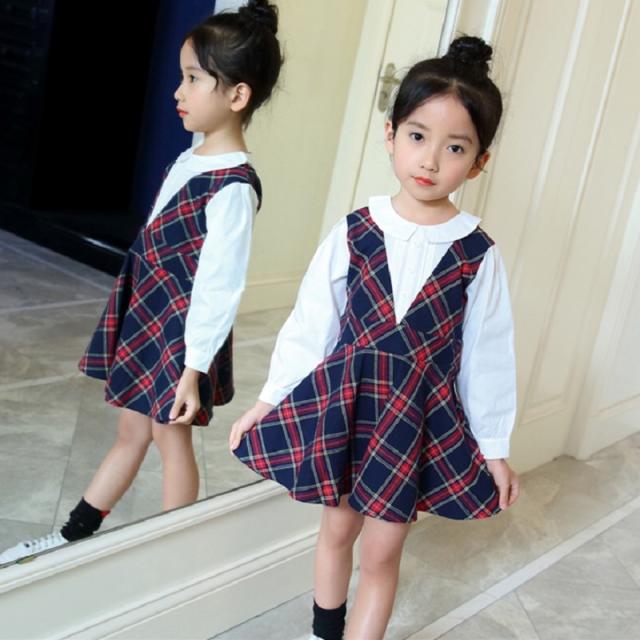子供服 新商品 サロペット風ワンピース 女の子 チェック柄 ワンピース 発表会 大人可愛いコーデ 100cm 140cm の通販はau Pay マーケット 子供服 スマイリーマミー