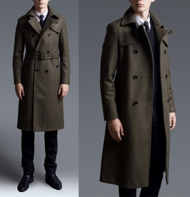 ロングコート 両前 開襟 ラシャコートcoat 大きいサイズs 6xl ポリエステル 着痩せ ベルト付き メンズの通販はau Pay マーケット 大頭商店