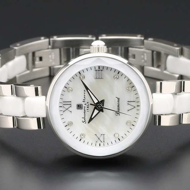 セラミック ダイヤモンド 腕時計 レディース Salvatore Marra