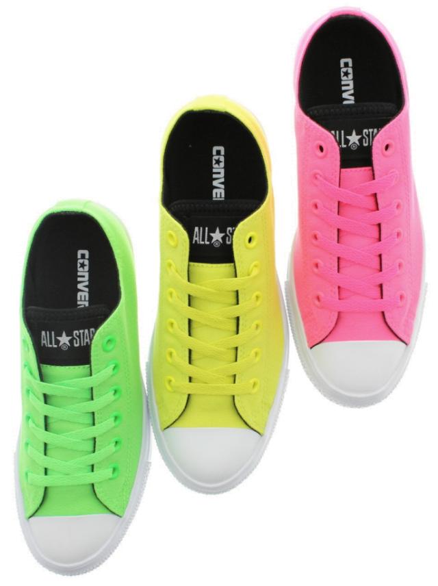 コンバース Converse スニーカー オールスター ライト ネオンカラー オックス All Star Light Nc Ox グリーン イエロー ピンクの通販はau Pay マーケット すにーかー倉庫