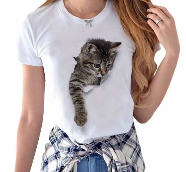 送料無料 猫 猫柄 ｔシャツ レディース アニマル トップス かわいい ユニーク 個性的 ねこ ネコ グッズ 雑貨の通販はau Pay マーケット セレクトショップ はしもと