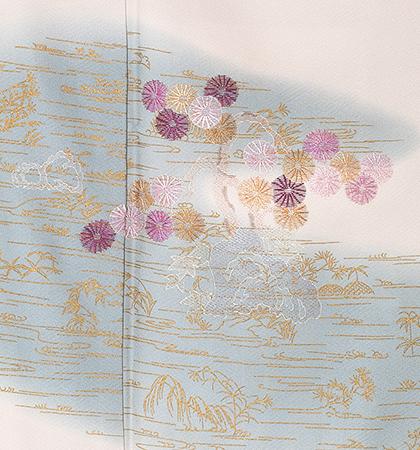 往復送料無料 全部揃って安心 大学 高校 小学生  3泊4日 卒業式 入学式 訪問着 レンタル  A 訪問着 No.011-1156-S