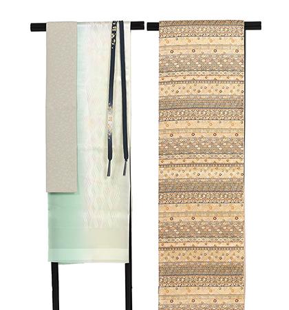 往復送料無料 全部揃って安心 大学 高校 小学生  3泊4日 卒業式 入学式 訪問着 レンタル  A 訪問着 No.011-0870-S