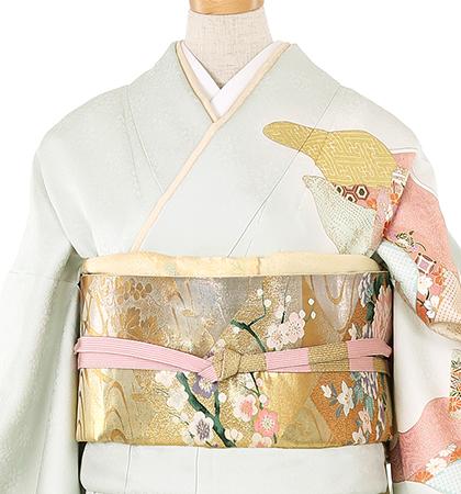 往復送料無料 全部揃って安心 大学 高校 小学生  3泊4日 卒業式 入学式 訪問着 レンタル  A 訪問着 No.011-0856-M