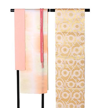 往復送料無料 全部揃って安心 大学 高校 小学生  3泊4日 卒業式 入学式 訪問着 レンタル  A 訪問着 No.011-0964-M