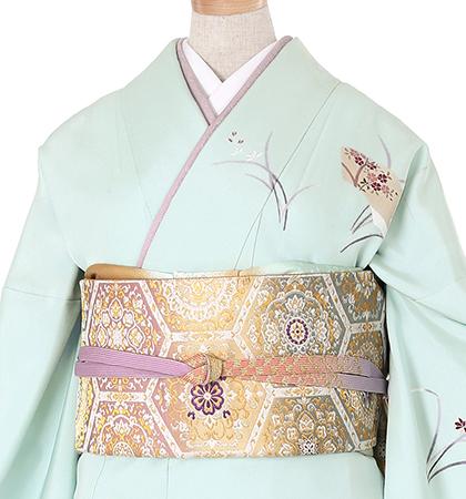 往復送料無料 全部揃って安心 大学 高校 小学生  3泊4日 卒業式 入学式 訪問着 レンタル  A 訪問着 No.011-0948-M