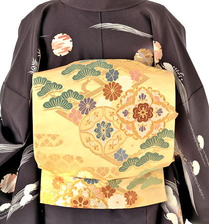 往復送料無料 全部揃って安心 大学 高校 小学生  3泊4日 卒業式 入学式 訪問着 レンタル  C 訪問着 No.011-0263-M