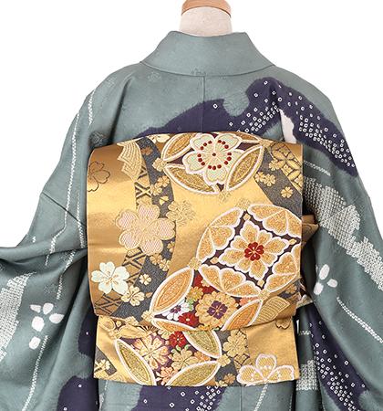 往復送料無料 全部揃って安心 大学 高校 小学生  3泊4日 卒業式 入学式 訪問着 レンタル  A 訪問着 No.011-1152-M