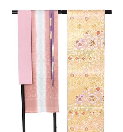 往復送料無料 全部揃って安心 大学 高校 小学生  3泊4日 卒業式 入学式 訪問着 レンタル  A 訪問着 No.011-0927-S