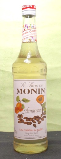 1ケース単位6本入  北海道 沖縄 離島除く ヤマト運輸 カクテル・菓子に  モナンアマレットシロップ 700ml瓶6本入