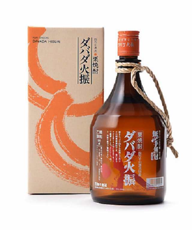 数量限定 焼酎 小さな優秀蔵 25度 ダバダ火振 栗焼酎 900ml 瓶 1ケース